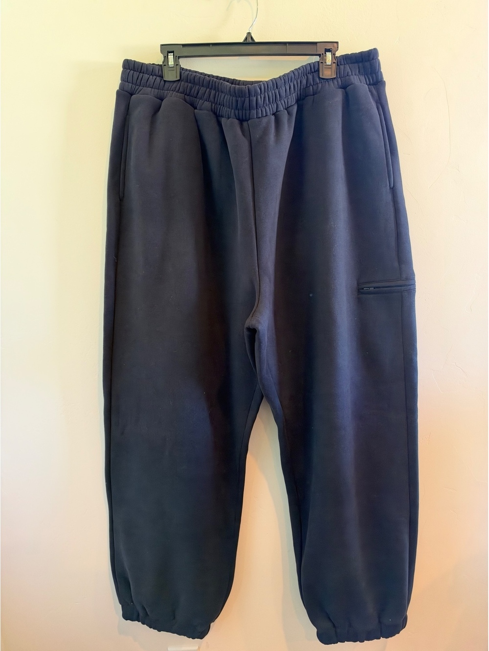Comfrt Black Oversized Sweatpants Size 3XL Heavyweight Joggers